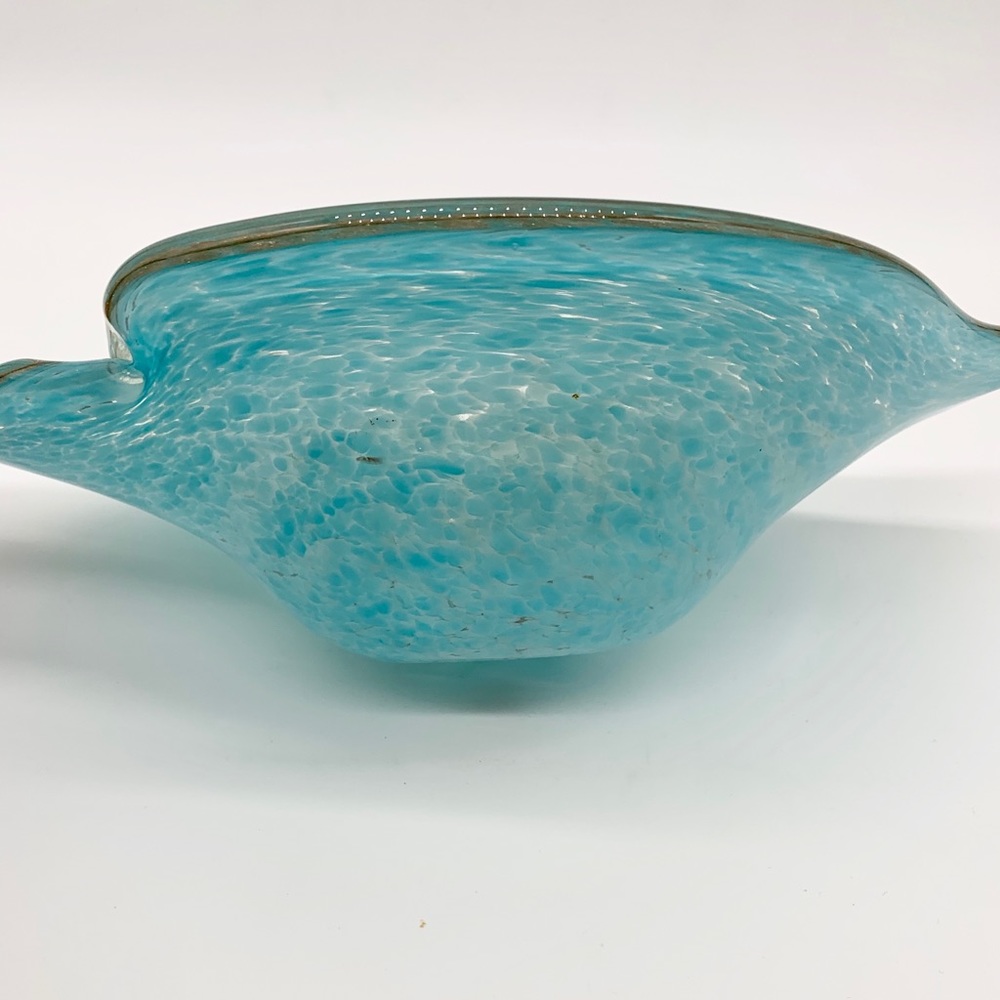Vintage blue dish